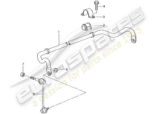 a part diagram from the Porsche 996 parts catalogue