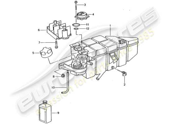 a part diagram from the Porsche 996 GT3 (2002) parts catalogue