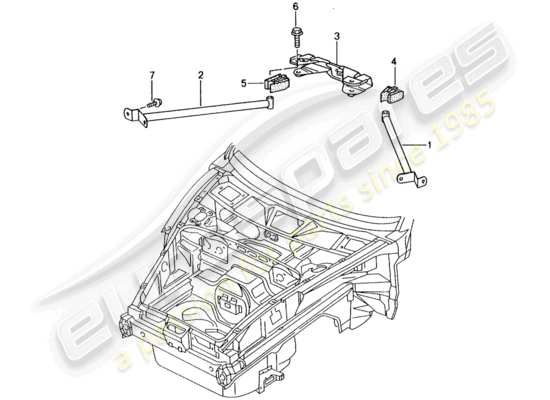 a part diagram from the Porsche 996 GT3 (2002) parts catalogue