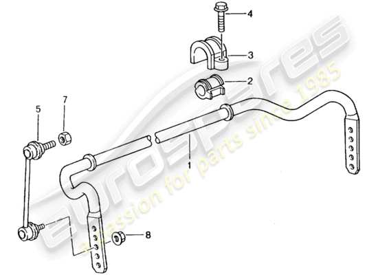 a part diagram from the Porsche 996 GT3 parts catalogue