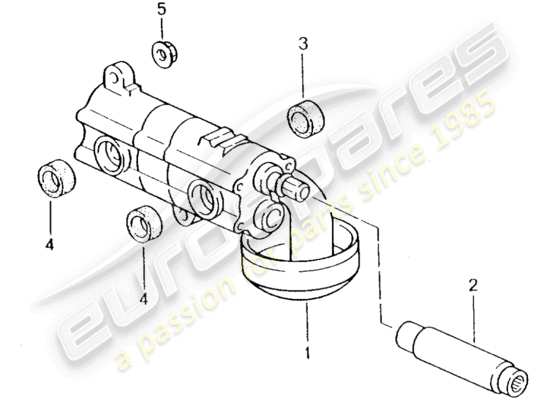 a part diagram from the Porsche 996 GT3 parts catalogue