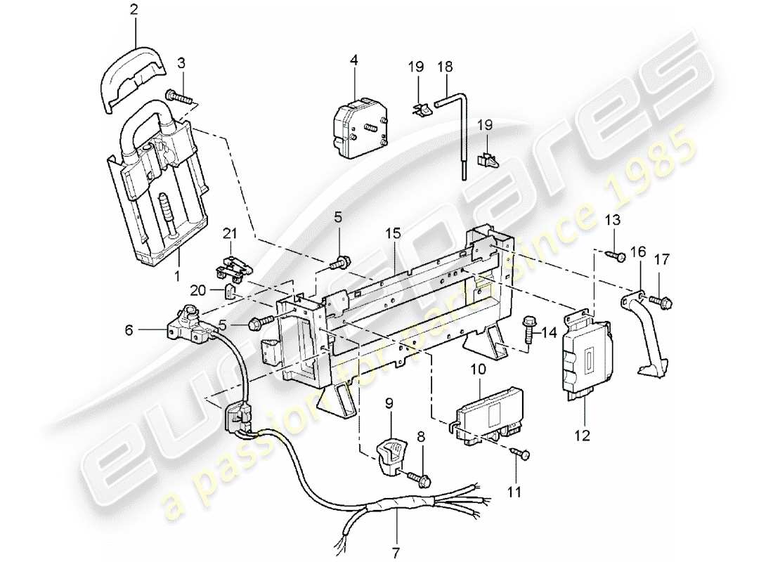 Part diagram containing part number 99661811104