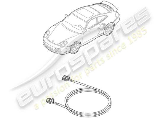 a part diagram from the Porsche 996 T/GT2 parts catalogue