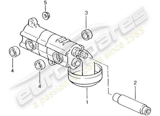 a part diagram from the Porsche 996 T/GT2 parts catalogue