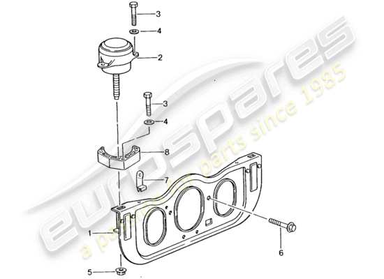 a part diagram from the Porsche 996 T/GT2 parts catalogue