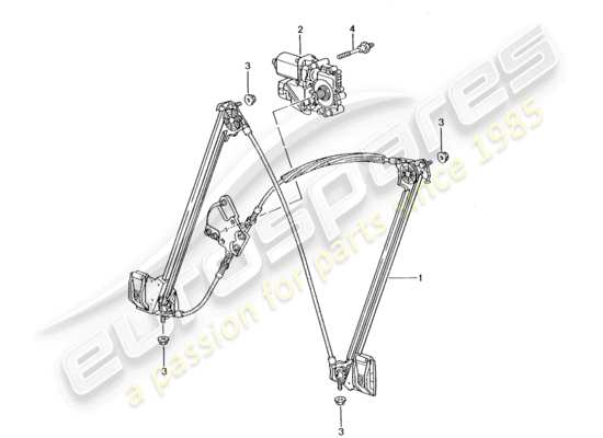 a part diagram from the Porsche 996 T/GT2 parts catalogue