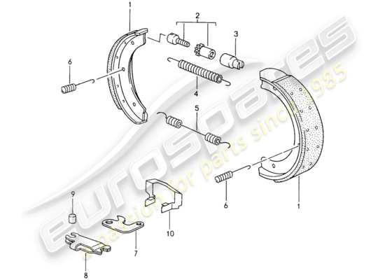 a part diagram from the Porsche Boxster 986 parts catalogue