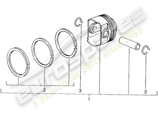 a part diagram from the Porsche Boxster 986 parts catalogue