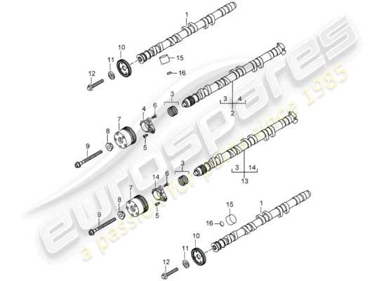 a part diagram from the Porsche Carrera GT (2006) parts catalogue