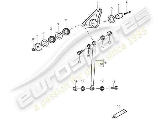 a part diagram from the Porsche Carrera GT (2006) parts catalogue