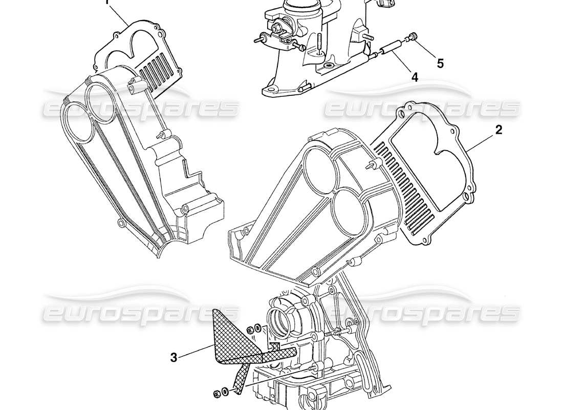 Ferrari 355 Challenge (1999) Belt Protections Part Diagram