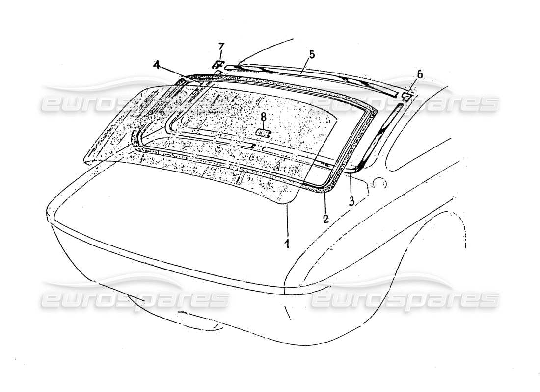 Part diagram containing part number 242-40-580-08