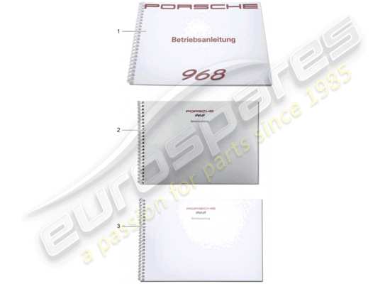 a part diagram from the Porsche After Sales lit. (2006) parts catalogue