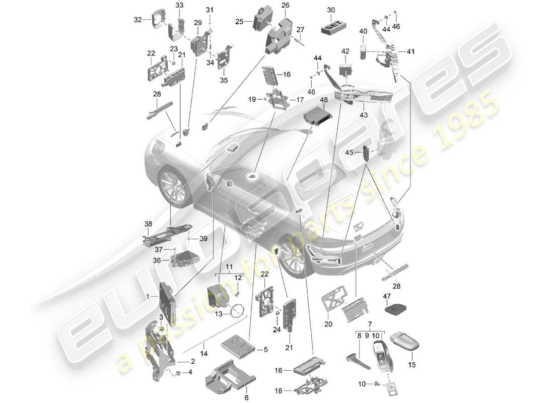 Part diagram containing part number 8K0907410