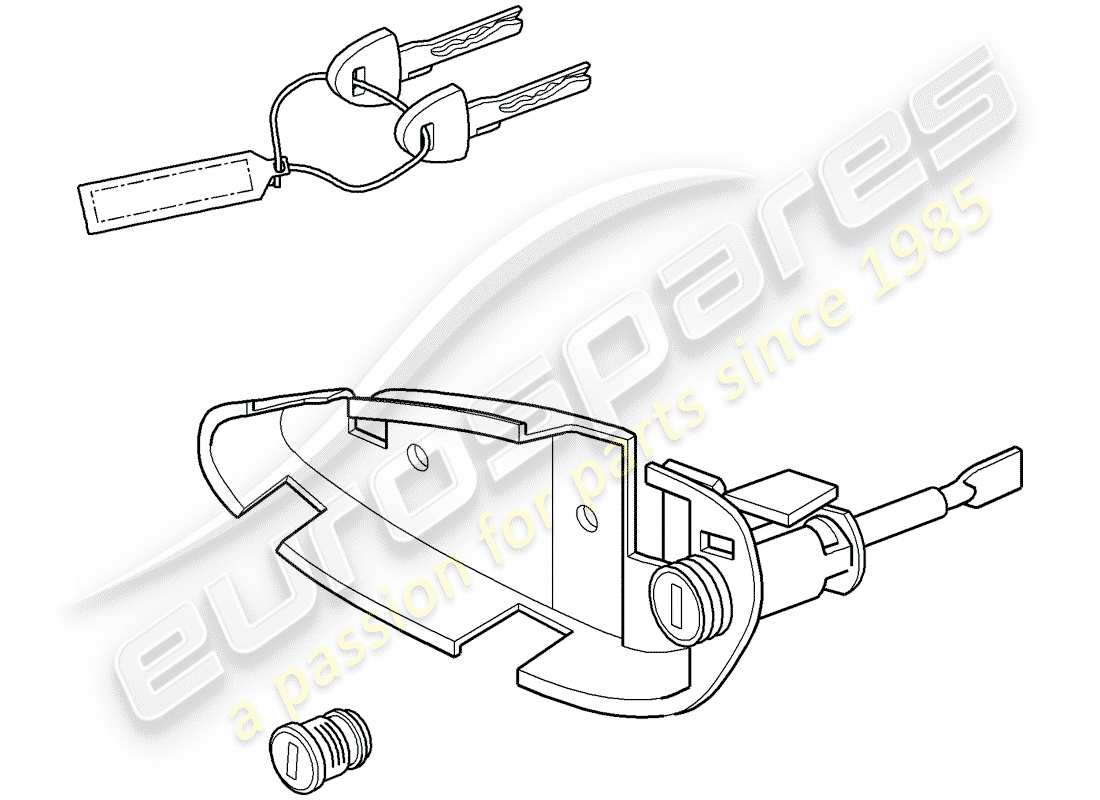 Porsche 911 T/GT2RS (2011) repair kits Part Diagram