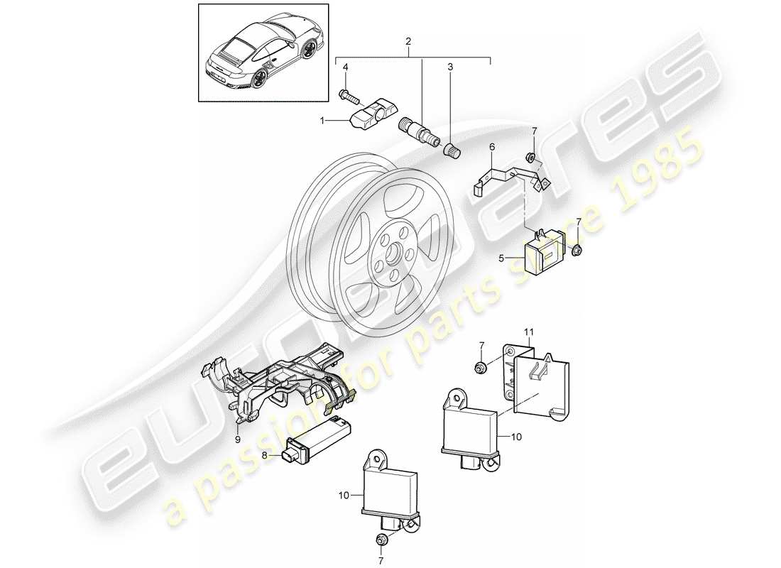 Part diagram containing part number 9P1601361A