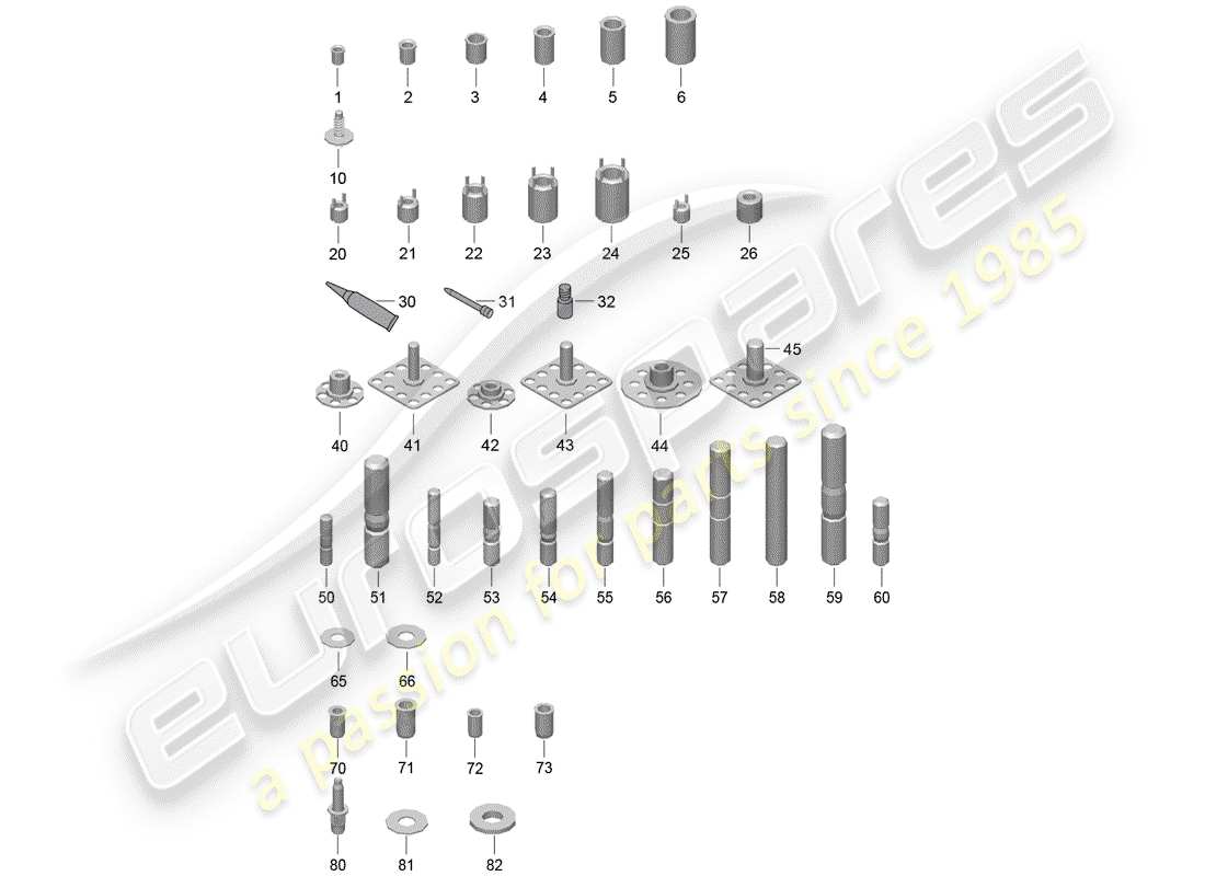 Porsche 918 Spyder (2015) THREAD REPAIR Part Diagram