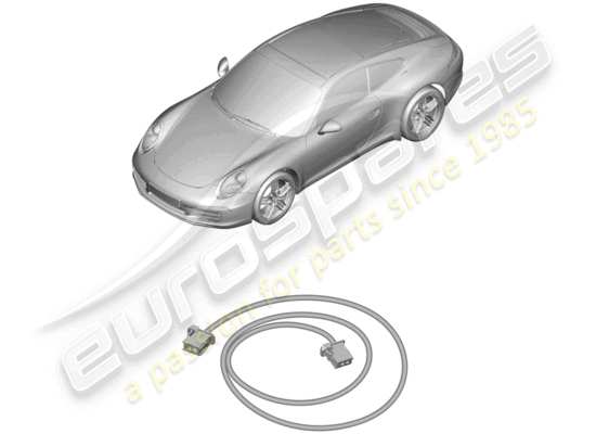 a part diagram from the Porsche 991 (2016) parts catalogue