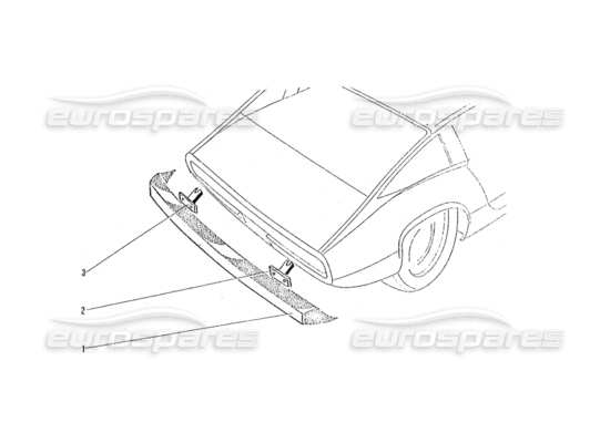 a part diagram from the Ferrari 330 and 365 parts catalogue