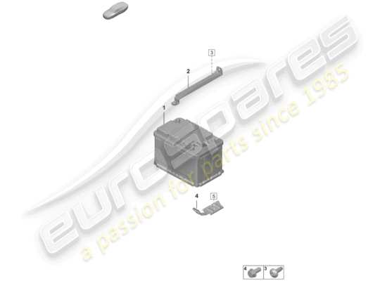 a part diagram from the Porsche 992 parts catalogue