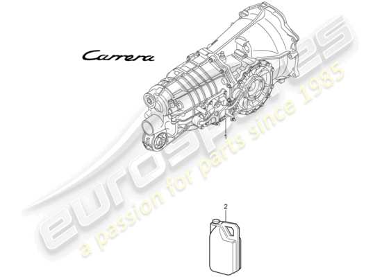 a part diagram from the Porsche 997 parts catalogue