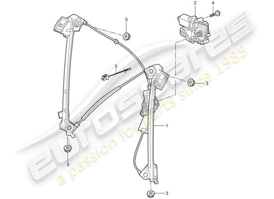 a part diagram from the Porsche 997 parts catalogue