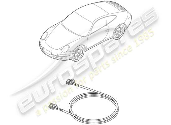 a part diagram from the Porsche 997 Gen. 2 parts catalogue