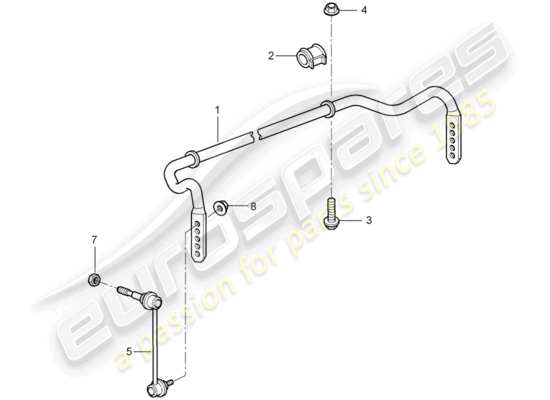 a part diagram from the Porsche 997 GT3 parts catalogue