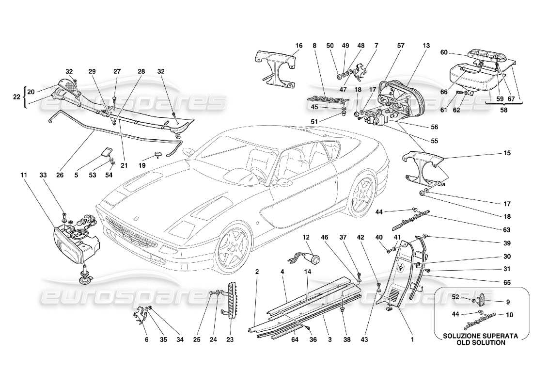 Part diagram containing part number 63740400