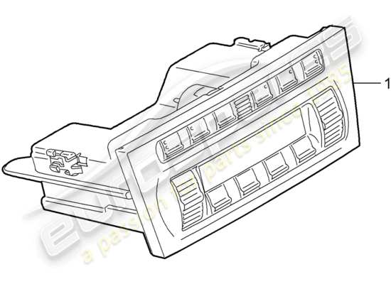 a part diagram from the Porsche 997 GT3 parts catalogue