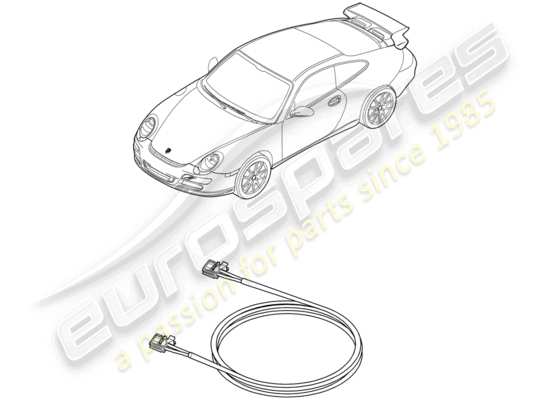 a part diagram from the Porsche 997 GT3 parts catalogue