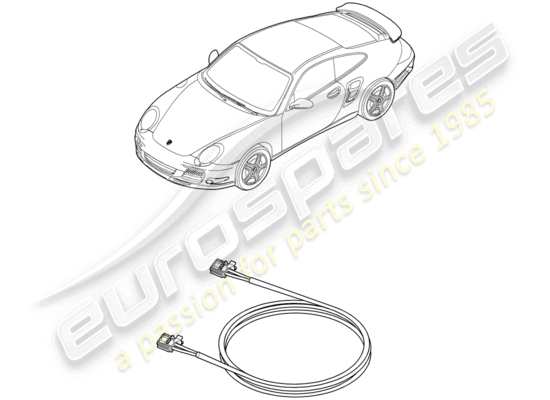 a part diagram from the Porsche 997 T/GT2 parts catalogue