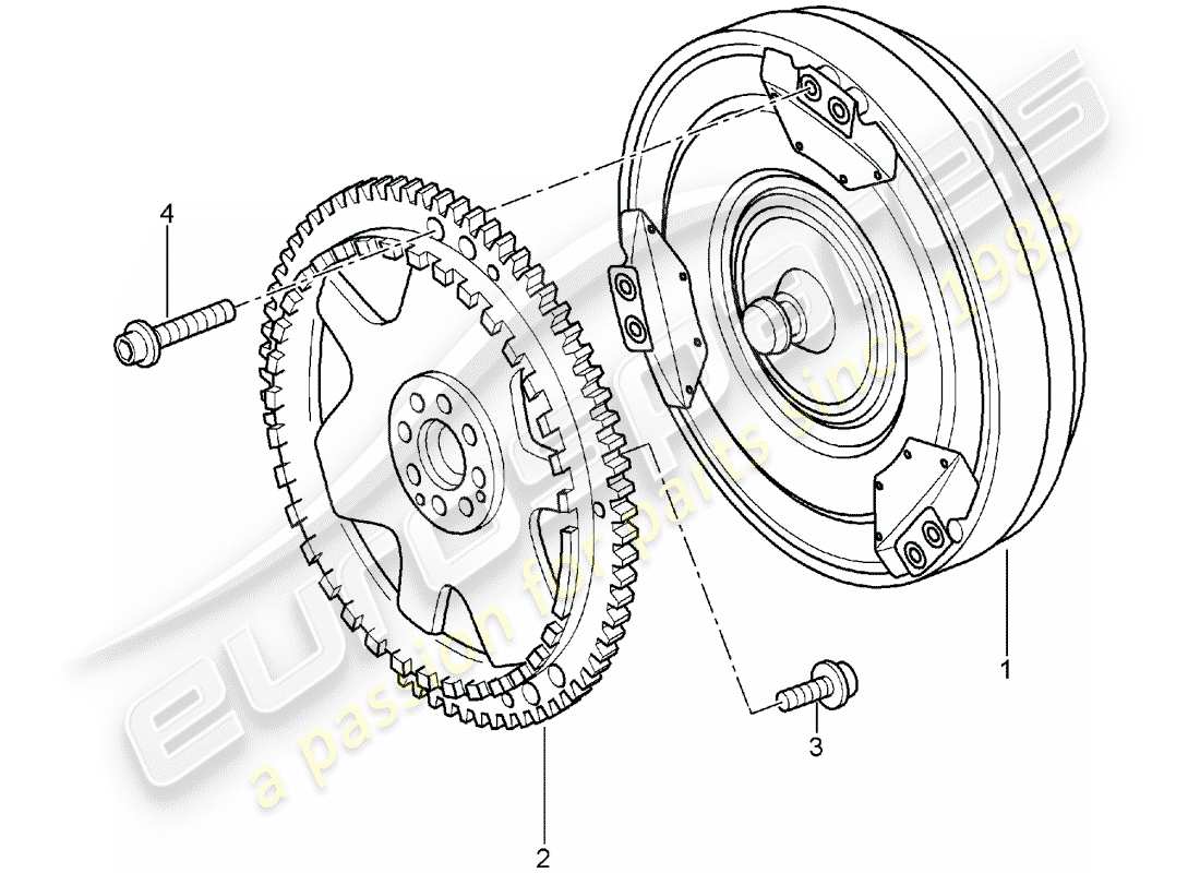 Porsche Boxster 987 (2006) tiptronic Part Diagram