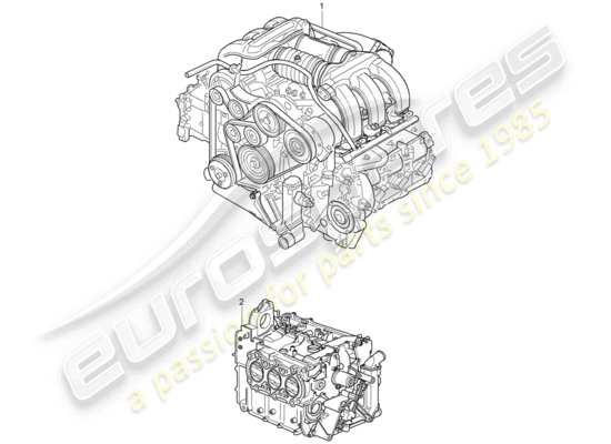 a part diagram from the Porsche Boxster 987 (2008) parts catalogue