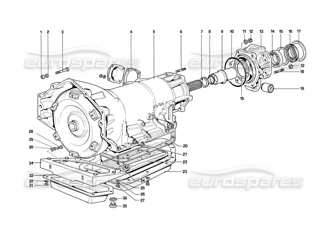 Part diagram containing part number 13598021