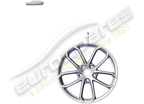 a part diagram from the Porsche Boxster Spyder parts catalogue