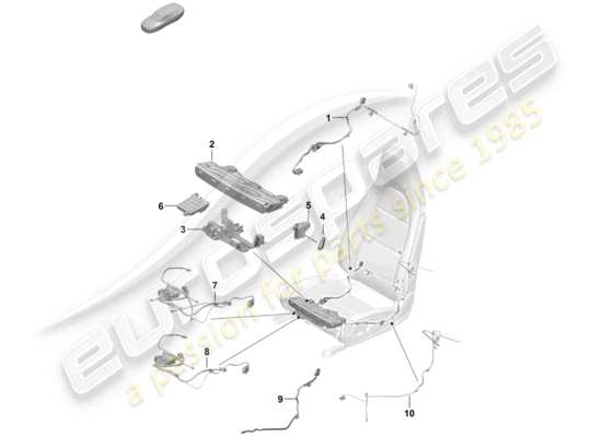 a part diagram from the Porsche Boxster Spyder parts catalogue