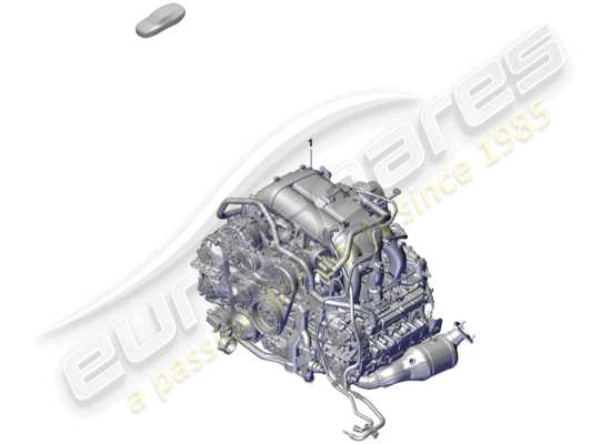 a part diagram from the Porsche Boxster Spyder parts catalogue