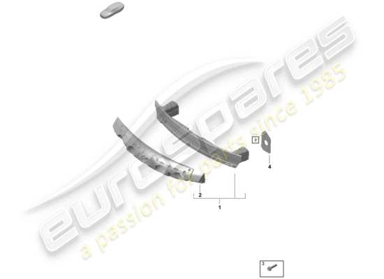 a part diagram from the Porsche Boxster Spyder parts catalogue