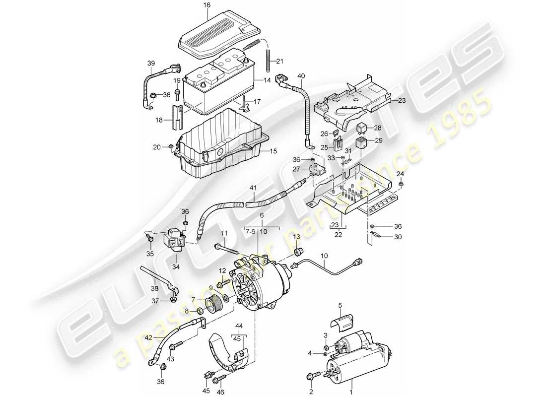 Part diagram containing part number N 10525503