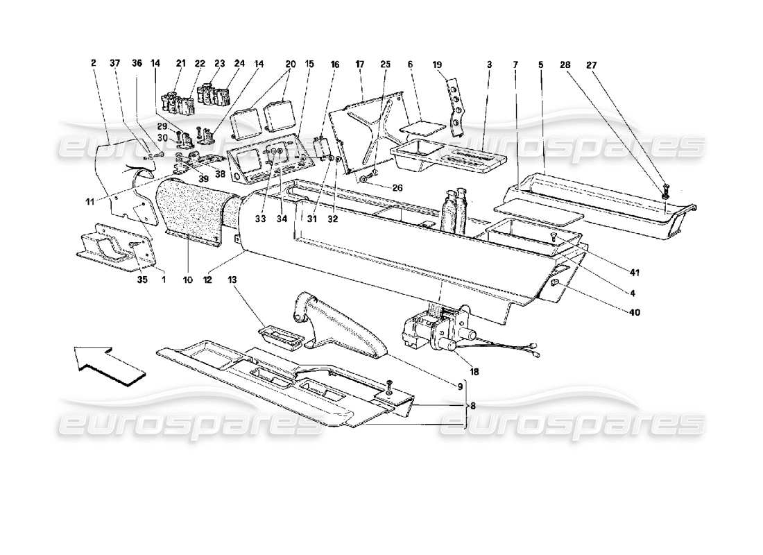 Part diagram containing part number 63092800