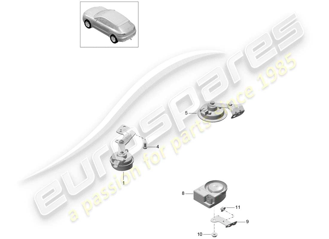 Part diagram containing part number 1K0951605C