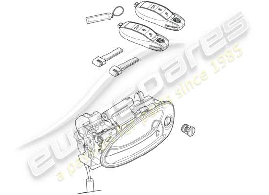 a part diagram from the Porsche Panamera 970 (2012) parts catalogue