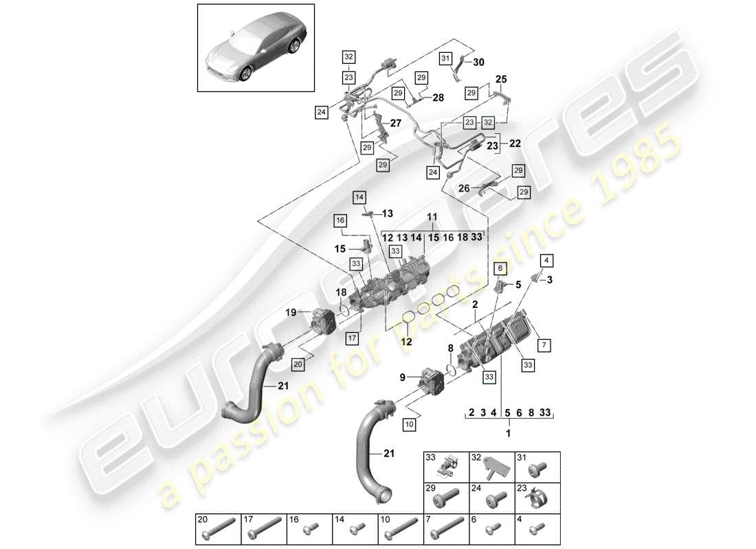 Part diagram containing part number N 10124306