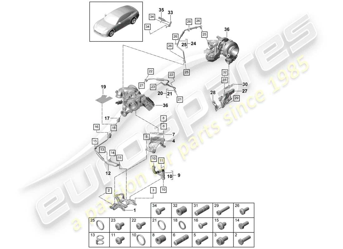 Part diagram containing part number N 10680302