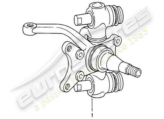 a part diagram from the Porsche Replacement catalogue parts catalogue