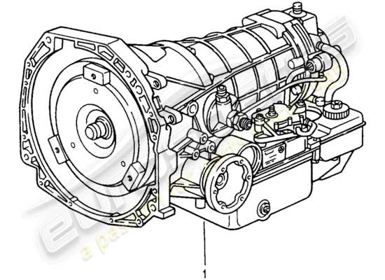 a part diagram from the Porsche Replacement catalogue (1966) parts catalogue