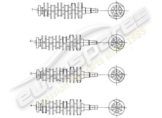 a part diagram from the Porsche Replacement catalogue (1967) parts catalogue