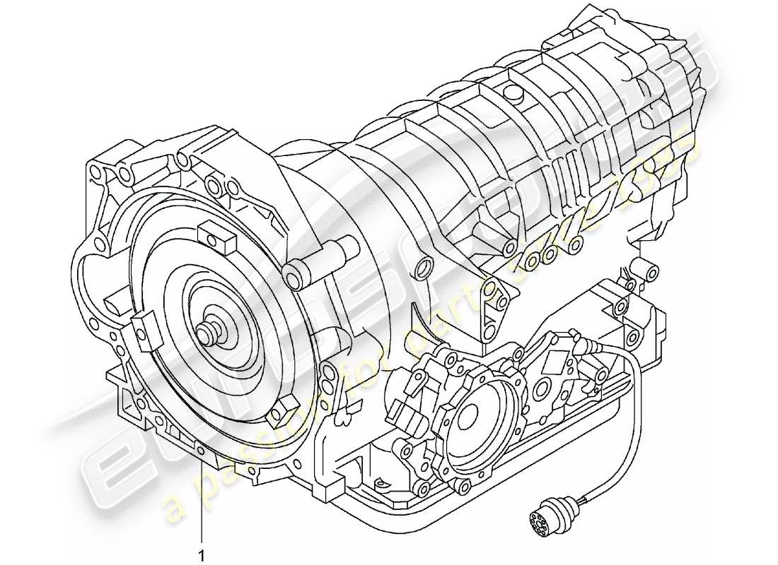 Porsche Replacement catalogue (1969) replacement transmission Part Diagram