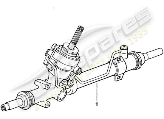 a part diagram from the Porsche Replacement catalogue (1969) parts catalogue